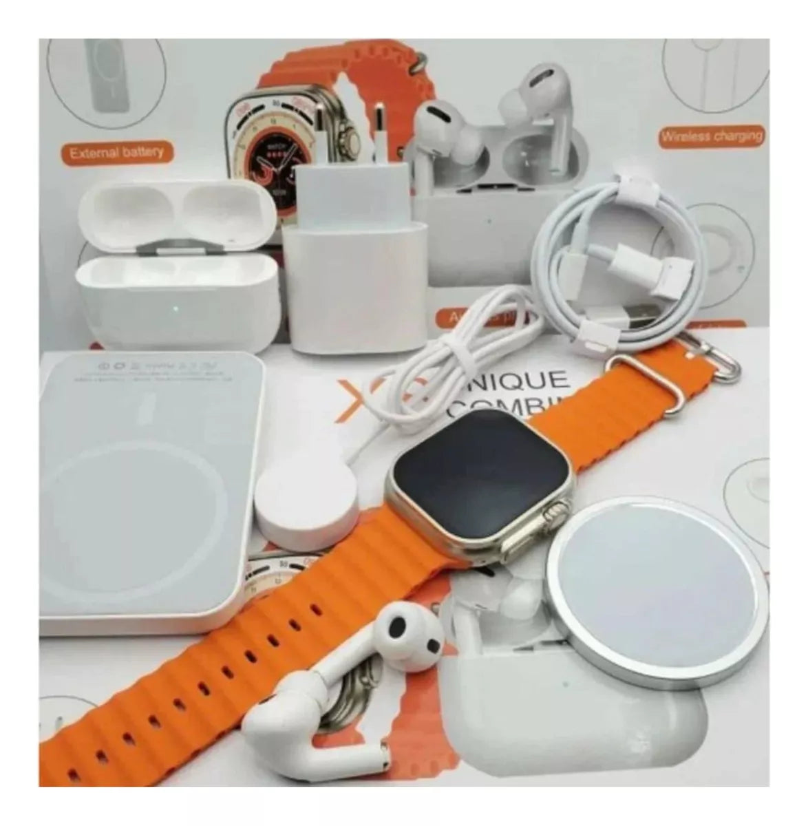 Combo Reloj Ultra X8 49mm